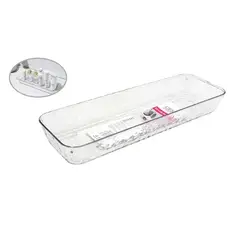 GENERICO - ORGANIZADOR CAJA ACRILICO MULTIUSOS 31 x 10.3CM