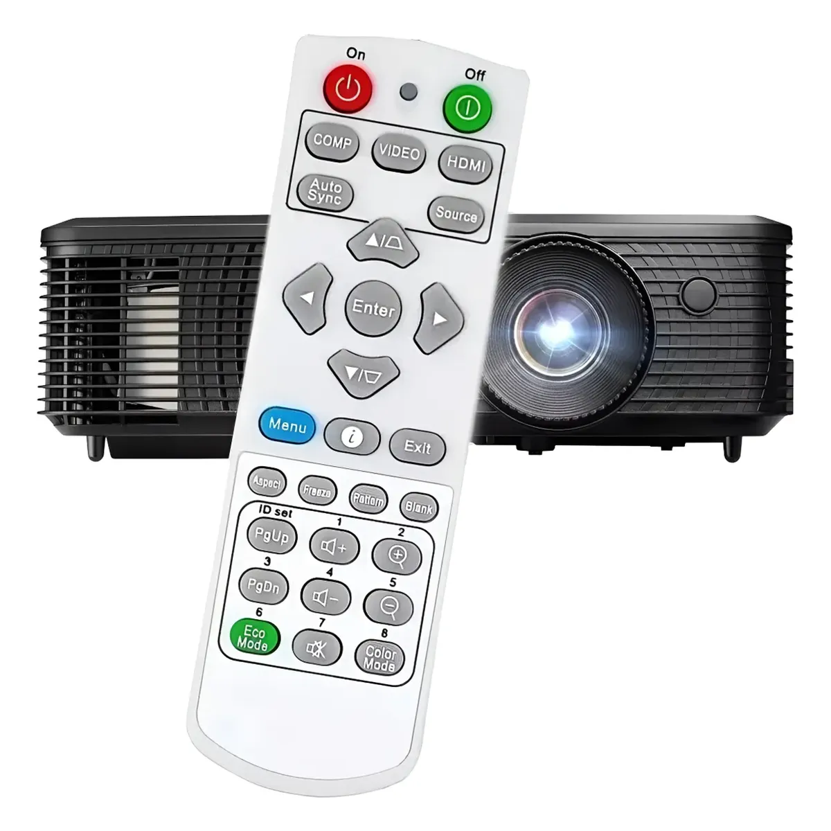 GENERICO - Mando A Distancia Para Proyector Pa500s Pa503s Pa503sp