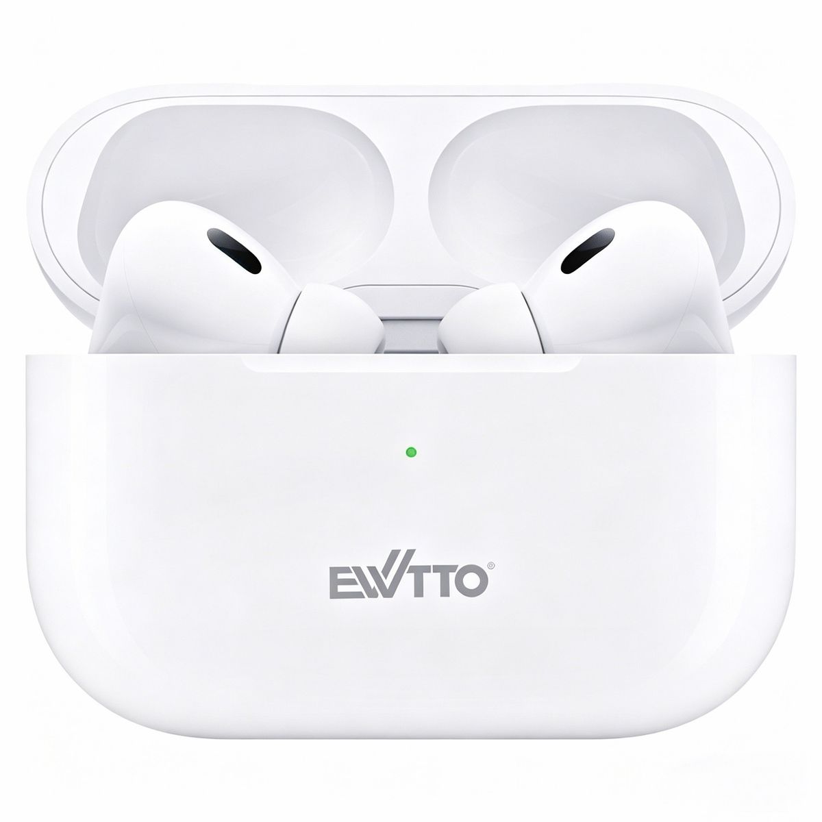 EWTTO - Audífonos TWS Bluetooth 5.3  EWTTO 5h Batería Sonido HD Cómodos Blancos