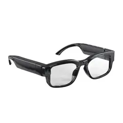 MALIK - Gafas de Realidad Aumentada XV20 Cámara IA Video HD Negro