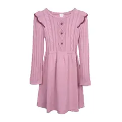 PILLIN - Vestido Rosado Niña PVD920-26RSA