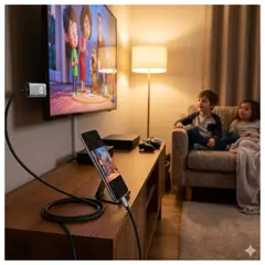 MALIK - Cable de Video USB-C a HDMI 4K 2m para Laptop y Celular