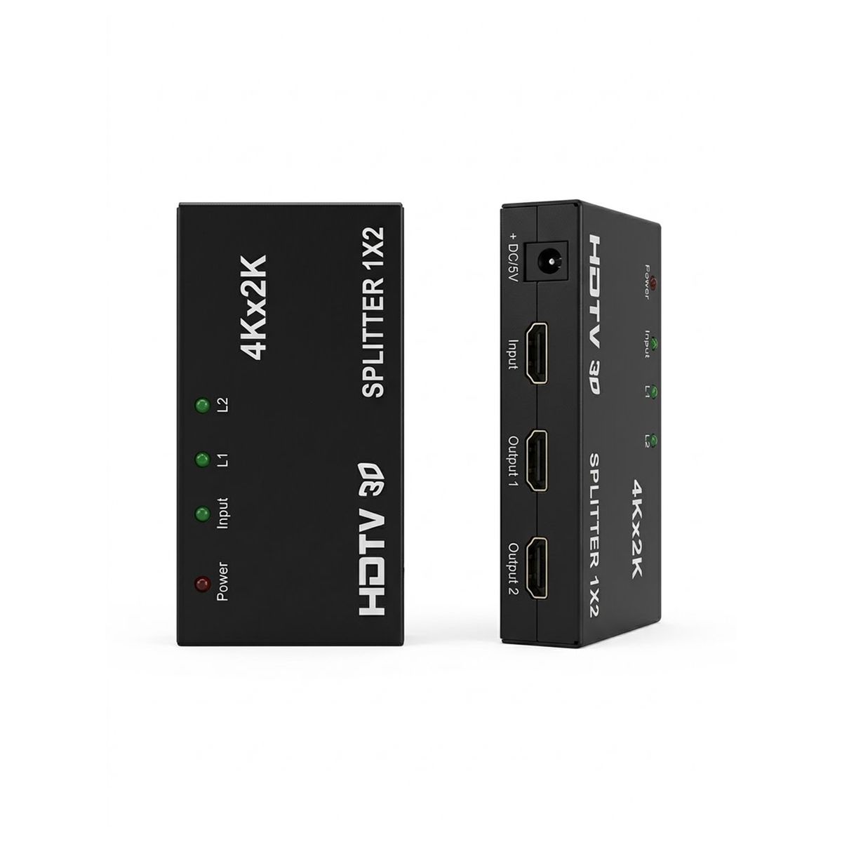 MALIK - Splitter de HDMI 4K 1x2 Duplicador Ultra HD para TV