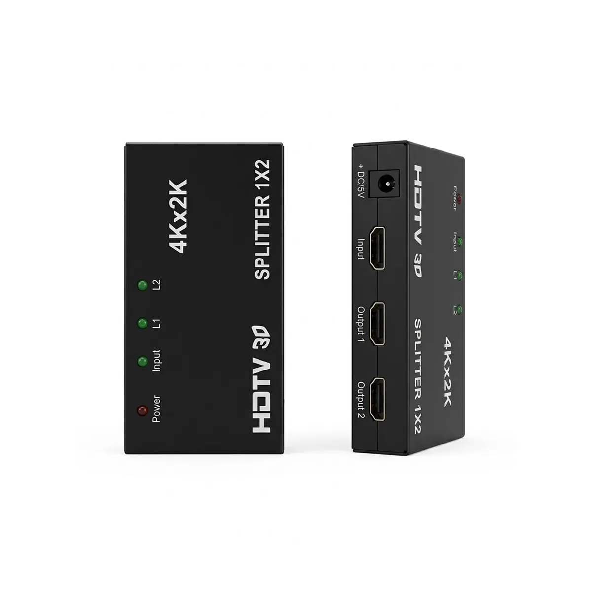 MALIK - Splitter de HDMI 4K 1x2 Duplicador Ultra HD para TV