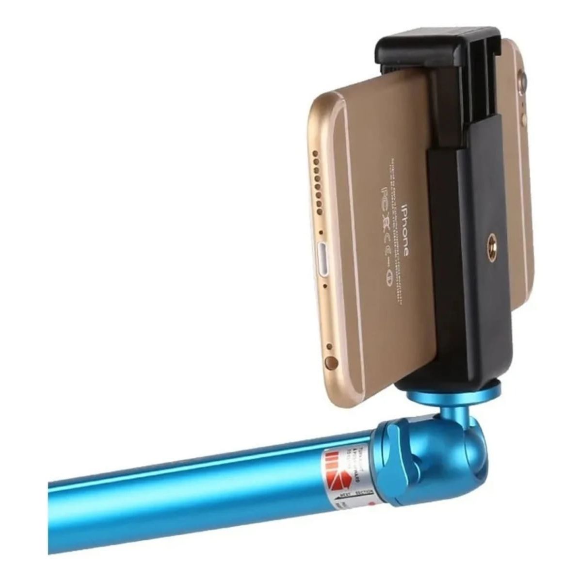 MALIK - Pack 3 Clip Soporte Celular Ajustable Negro Alta Resistencia