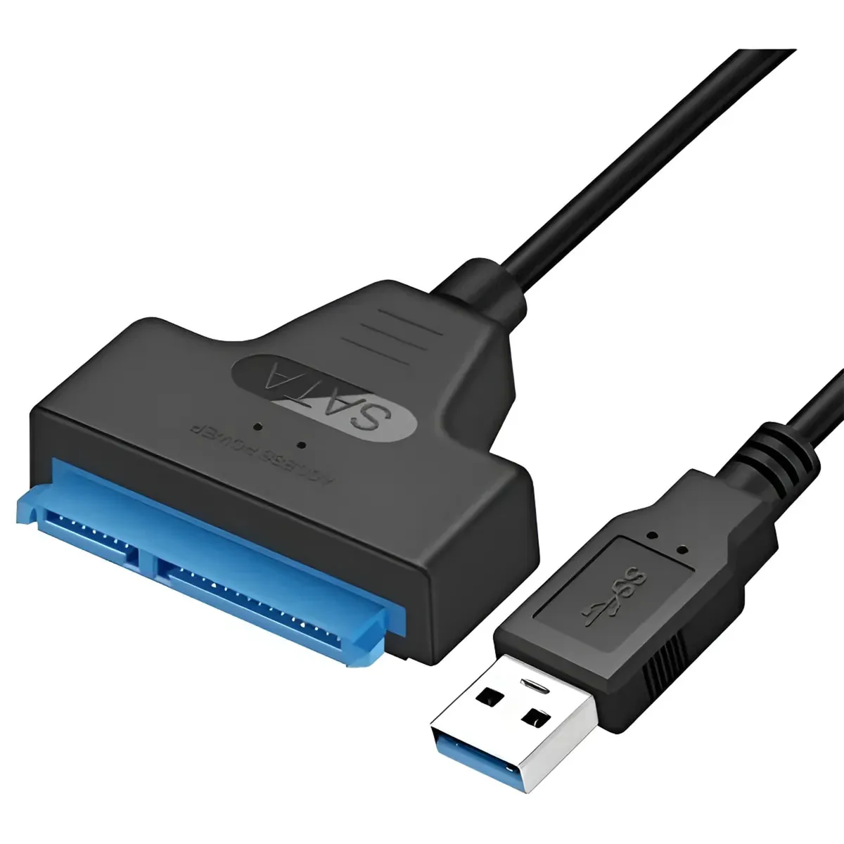 Adaptador USB 3.0 a SATA para Conectar Disco Duro a PC, marca MALIK - Foto Principal