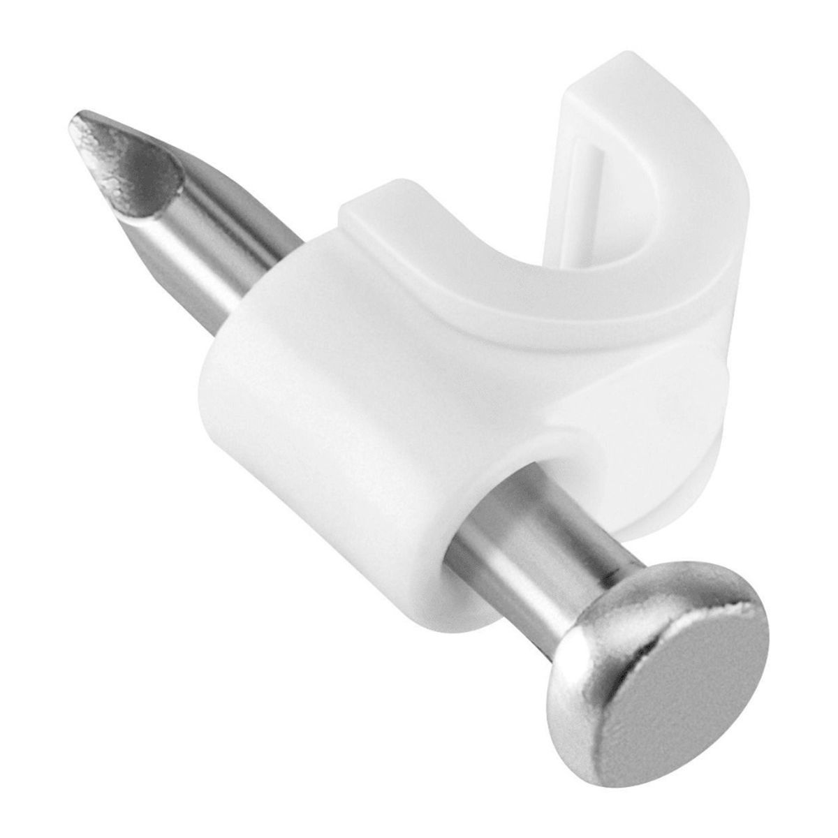 MALIK - Pack 500 Grapas de 8mm para Sujeción de Cables Reforzadas