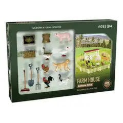 GENERICO - Set De Animales De Granja De Juguete