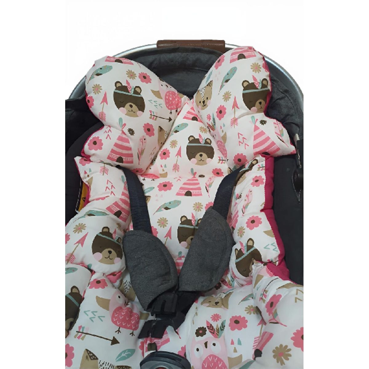GENERICO - Acolchado Huevito para silla de coche bebe modelo ZOE