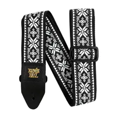 ERNIE BALL - 4665 MIDNIGHT BLIZZARD Correa de Guitarra Jacquard