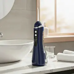 GENERICO - Irrigador Dental Irrigador Bucal Portátil Limpiador Oral Azul