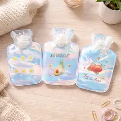 GENERICO - Set 5 Guatero Mini Portátil Kawaii Diseño Frutas Brillante