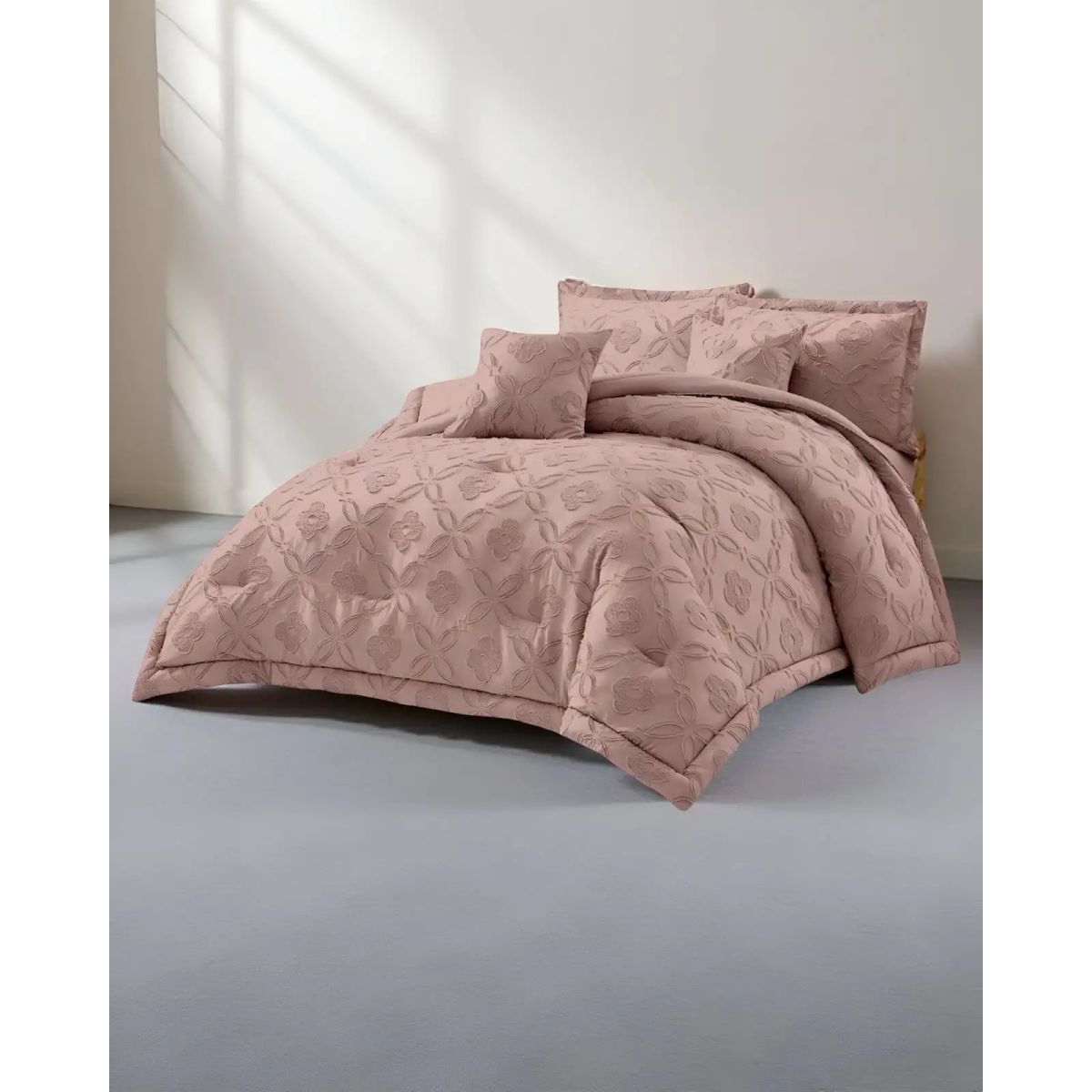 GENERICO - Quilt Decorativo King Cubrecama de Verano con Diseño Exclusivo
