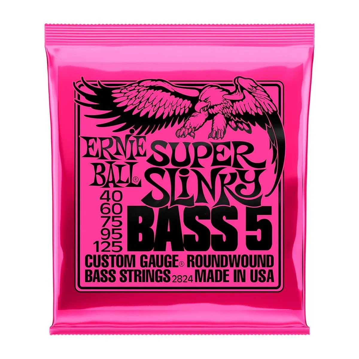 ERNIE BALL - Ernie Ball 2824 Set 5 Cuerdas Bajo Eléctrico
