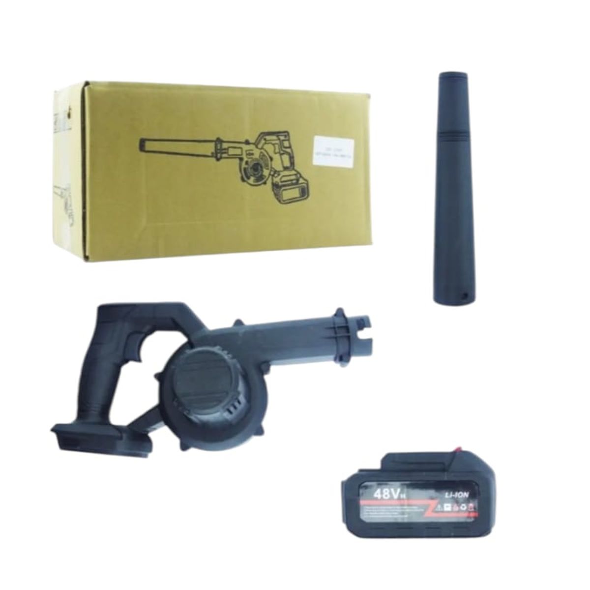 GENERICO - SOPLADORA GRANDE PORTATIL CON BATERIA 48 VOLT