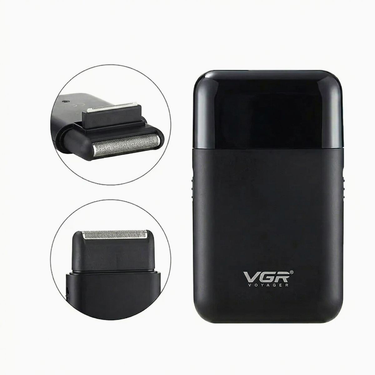 VGR - Afeitadora Mini Shaver y Trimmer VGR390 Viaje Recargable