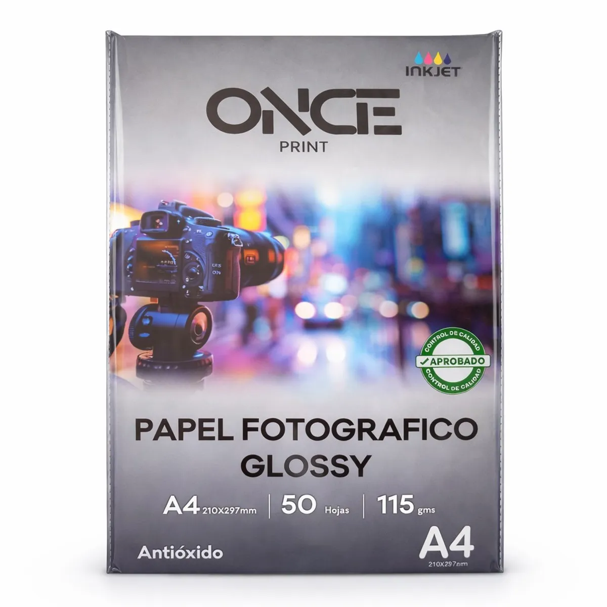 TODOK - Papel Fotográfico Glossy A4 de 50H 115g