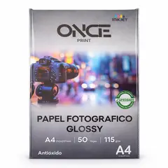 TODOK - Papel Fotográfico Glossy A4 de 50H 115g