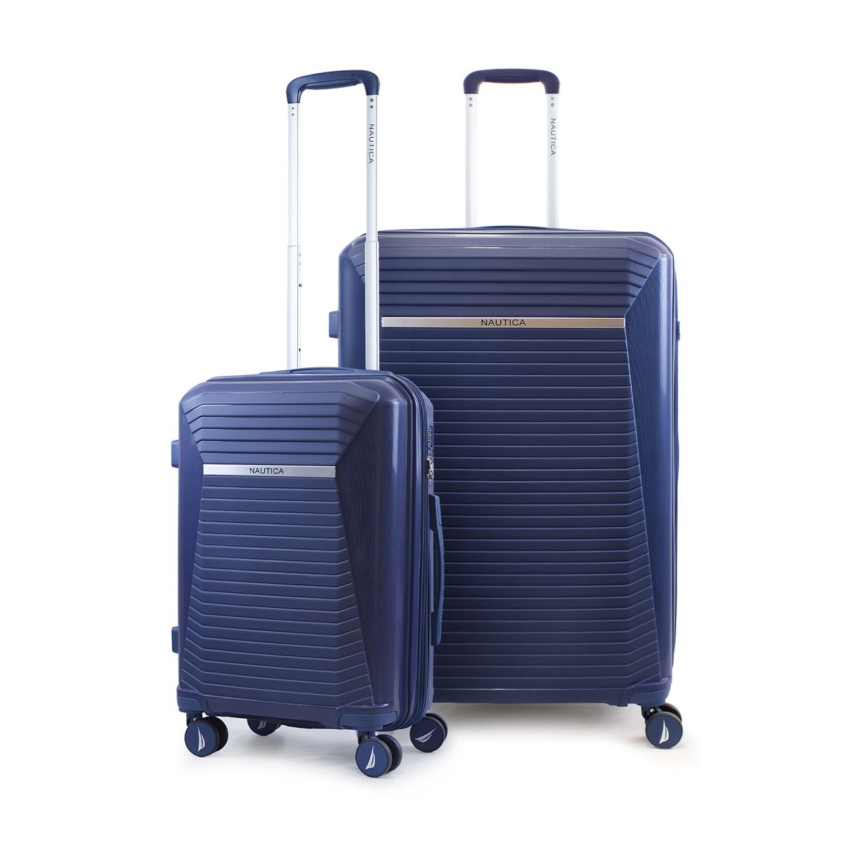 NAUTICA - Pack 2 maletas Nautica Niza cabina 10k y grande 23k azul