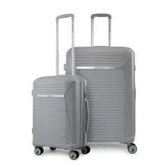 NAUTICA - Pack 2 maletas Niza cabina 10k y grande 23k gris