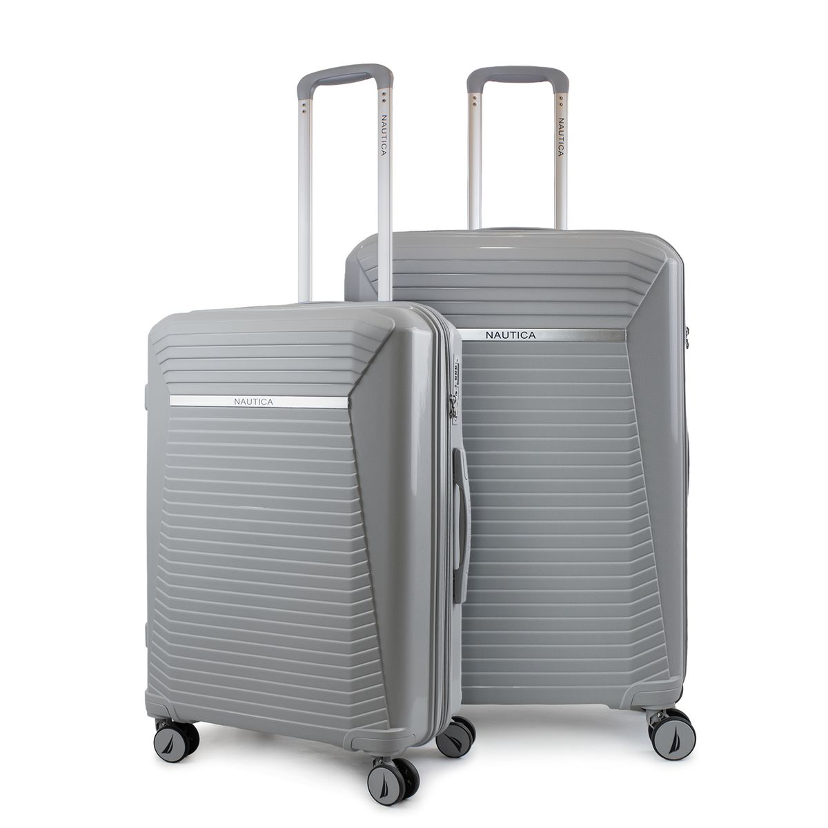 NAUTICA - Pack 2 maletas Nautica Niza mediana 20k y grande 23k gris