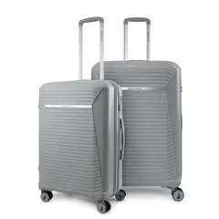 NAUTICA - Pack 2 maletas Niza mediana 20k y grande 23k gris