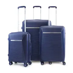 NAUTICA - Set 3 Maletas Niza S+M+L Cabina 10k Mediana 20k y Grande 23k azul