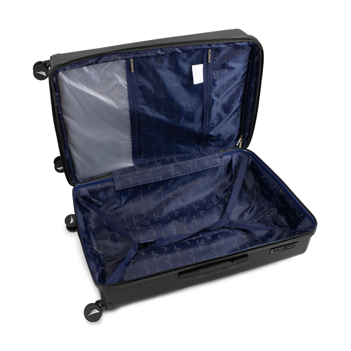 NAUTICA - Pack 2 maletas Nautica Niza cabina 10k y grande 23k negra