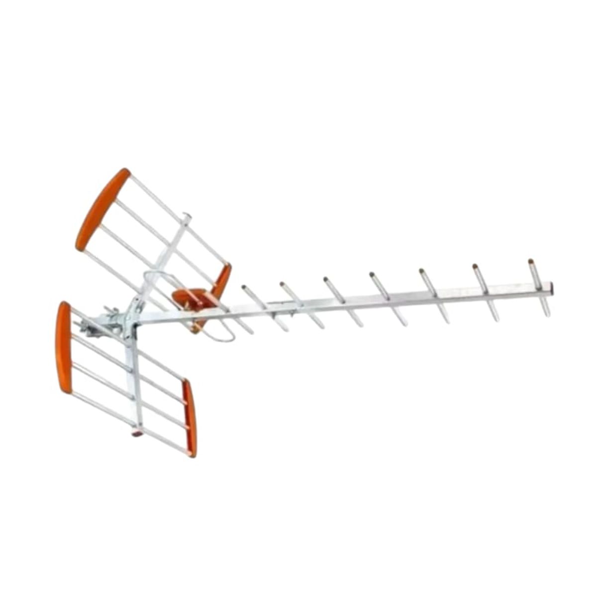 GENERICO - Antena Aerea Hdtv Fija Para Exterior De 17 Elementos