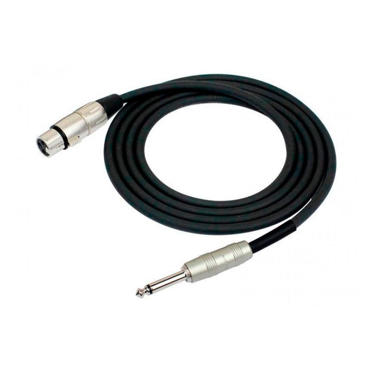 KIRLIN - Kirlin MPC282PN 15M BK Cable XLR Plug 15 Metros