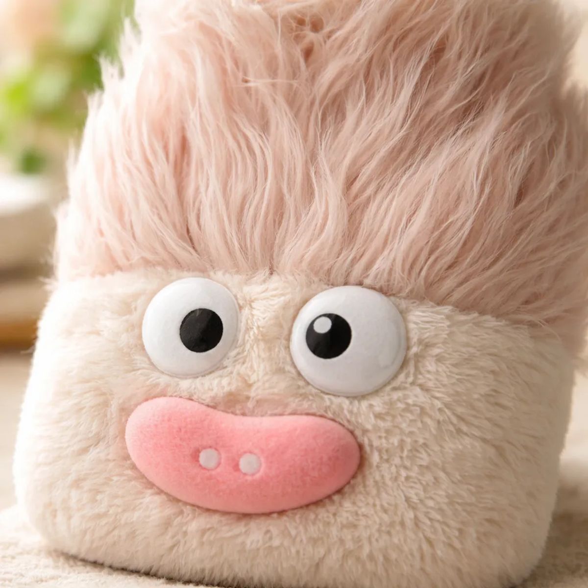 GENERICO - Guatero De Mano Peluche Diseño Monstruo Kawaii 1000ml