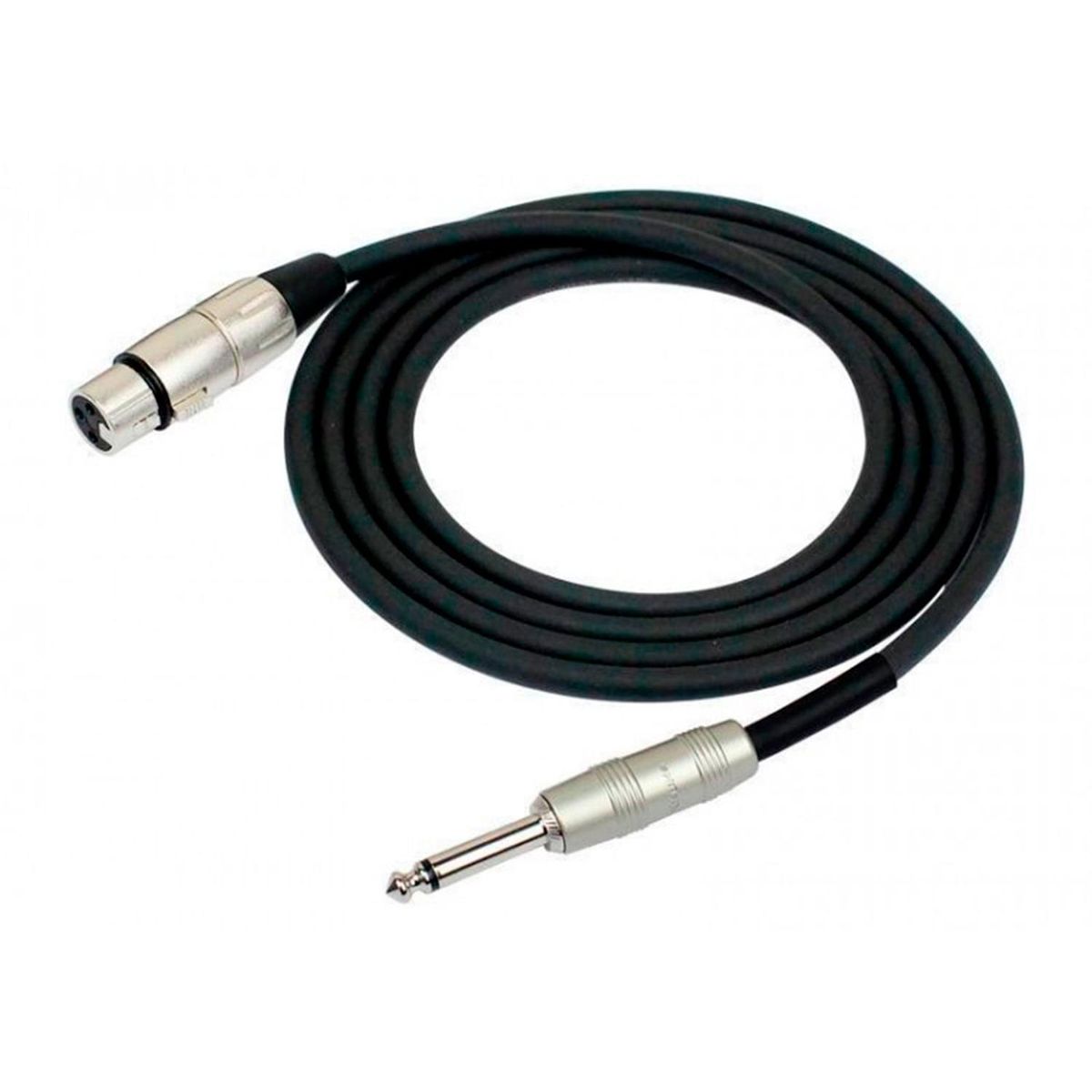 KIRLIN - Kirlin MPC282PN 3M BK Cable Plug XLR 3 Metros