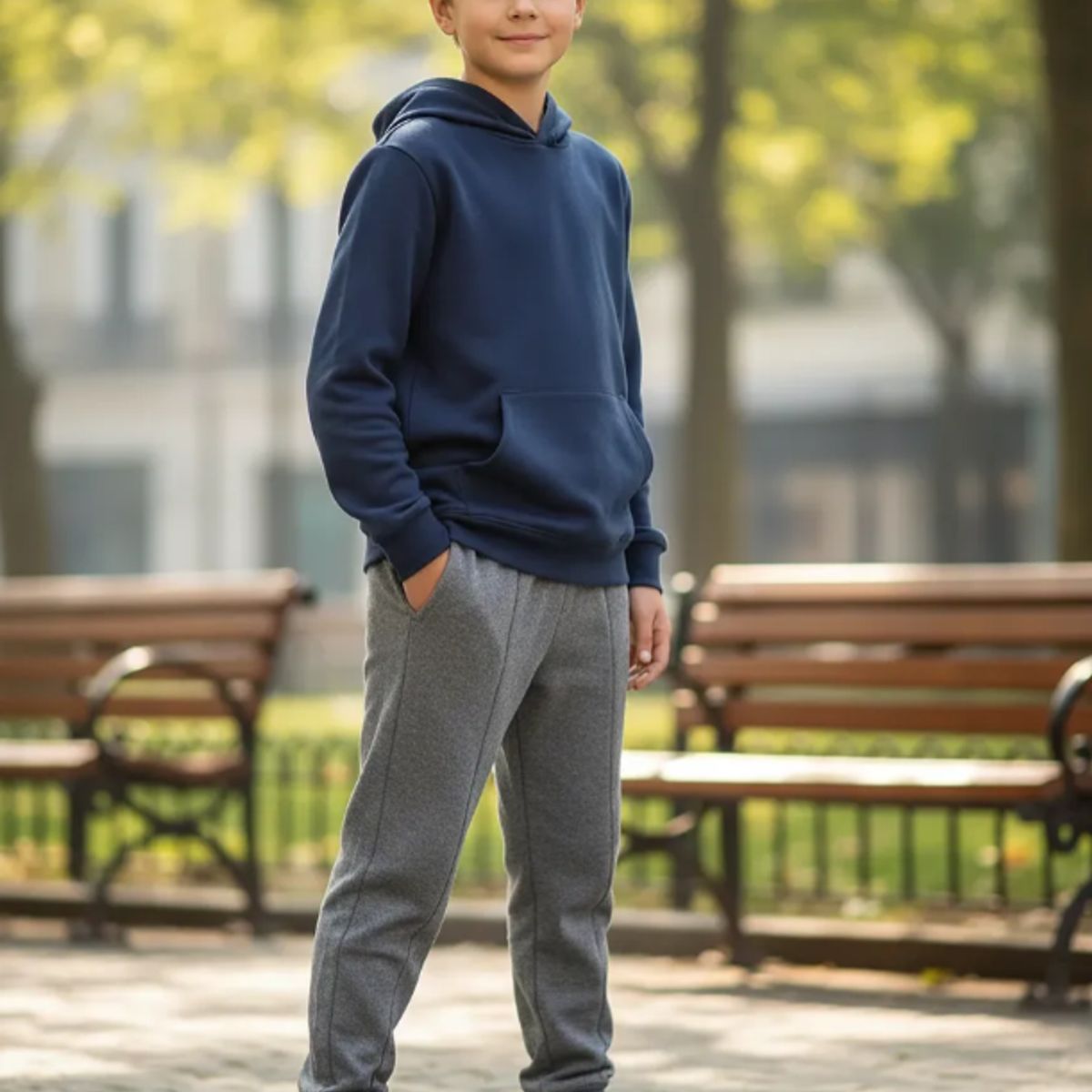 AGW - Pack 2 Pantalones Buzo Niño 100% Algodon Nacional