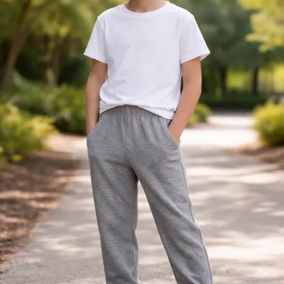 AGW - Pack 2 Pantalones Buzo Niño 100% Algodon Nacional