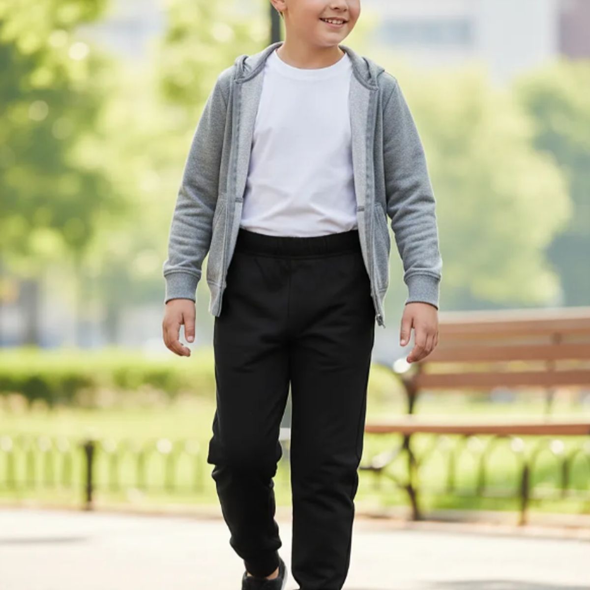 AGW - Pack 2 Pantalones Buzo Niño 100% Algodon Nacional