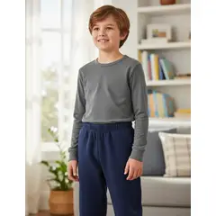 AGW - Pack 2 Pantalones Buzo Niño 100% Algodon Nacional