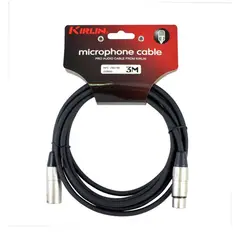 KIRLIN - MPC280 3M BK Cable Micrófono XLR
