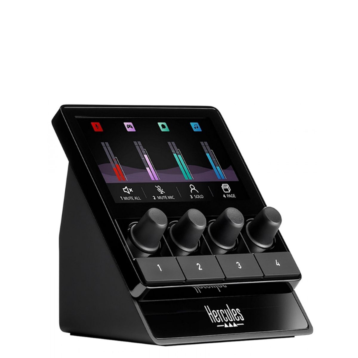 HERCULES - Mezclador De Audio USB Para PC Hercules Dj STREAM 100