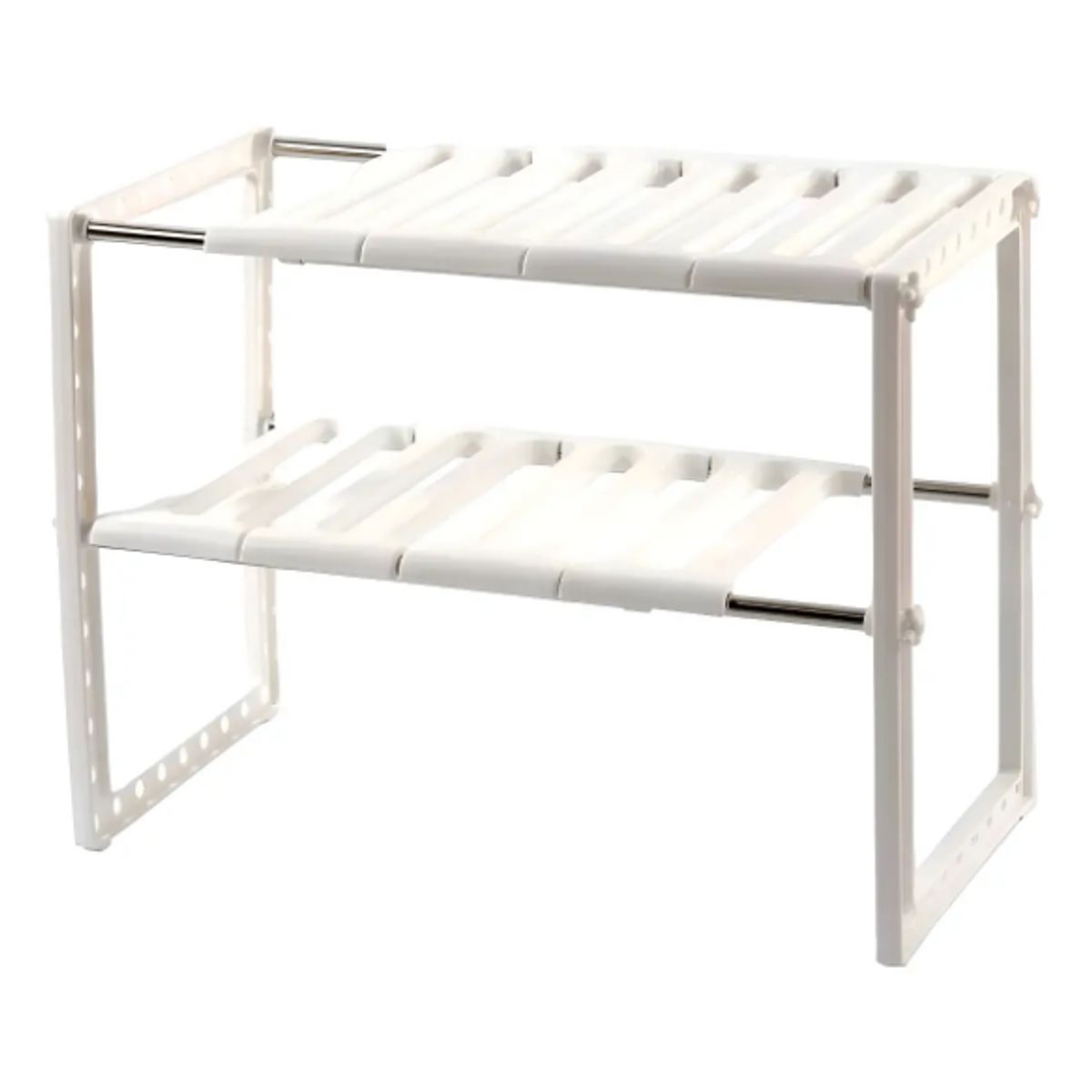 GENERICO - Organizador Estante Expandible Dentro Del Fregadero Multiuso Color Blanco