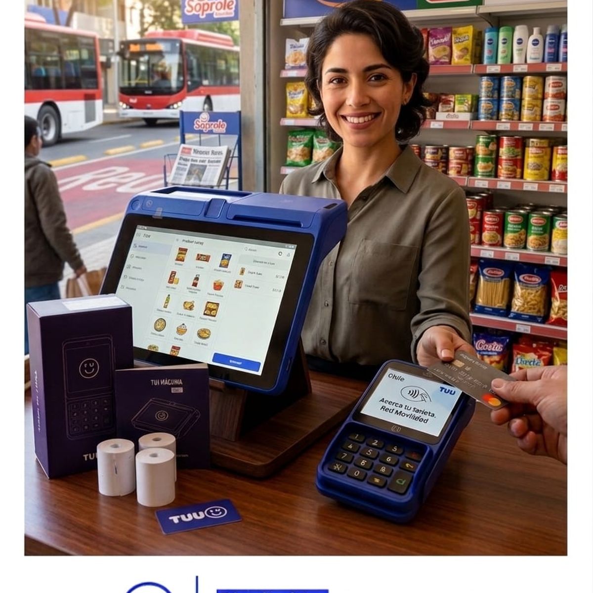 GENERICO - TUU Nuevo Punto de venta  tuu Desk2+ pinpass