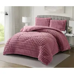 GENERICO - COBERTORES PREMIUM PIEL DE CONEJO CON CHIPORRO