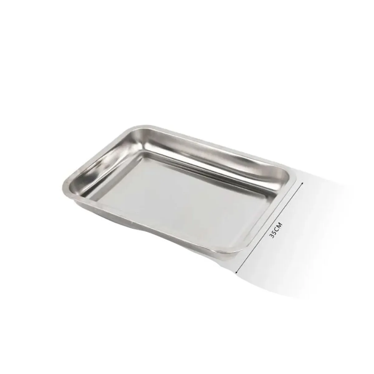 GENERICO - BANDEJA DE ACERO INOXIDABLE 50CM