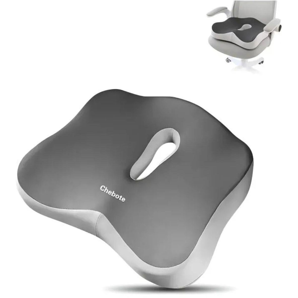 GENERICO - Cojín Coxis Ortopédico Premium Ergonómico Con Memory Foam
