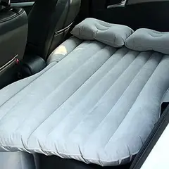 GENERICO - Colchón Inflable con Compresor 12v y 2 Almohadas para Auto