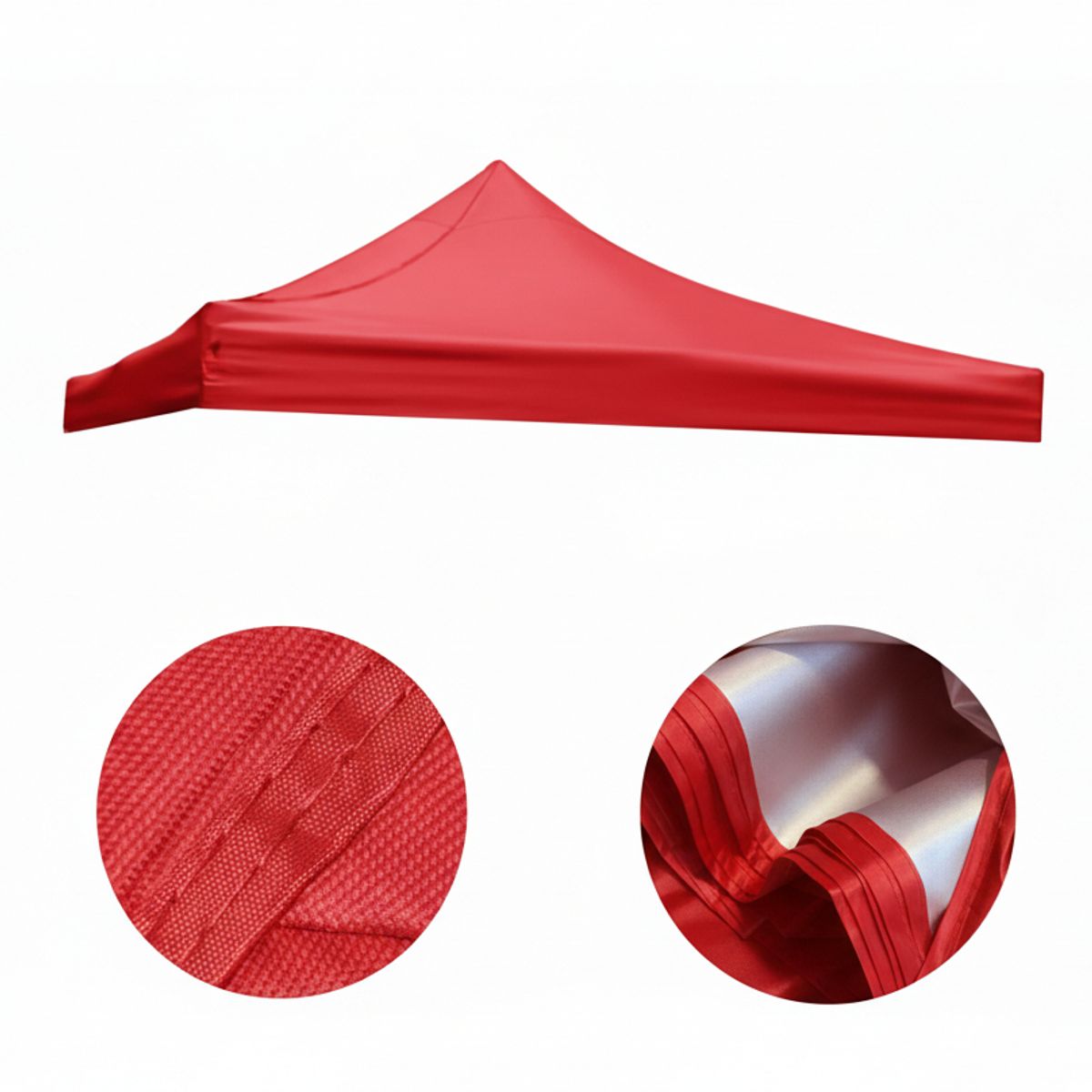 GENERICO - Carpa Lona Repuesto Toldo 3x3 Impermeable Filtro Uv Colores
