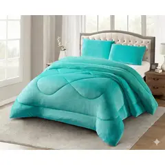 GENERICO - Cubrecama con chiporro 2p +funda de almohada