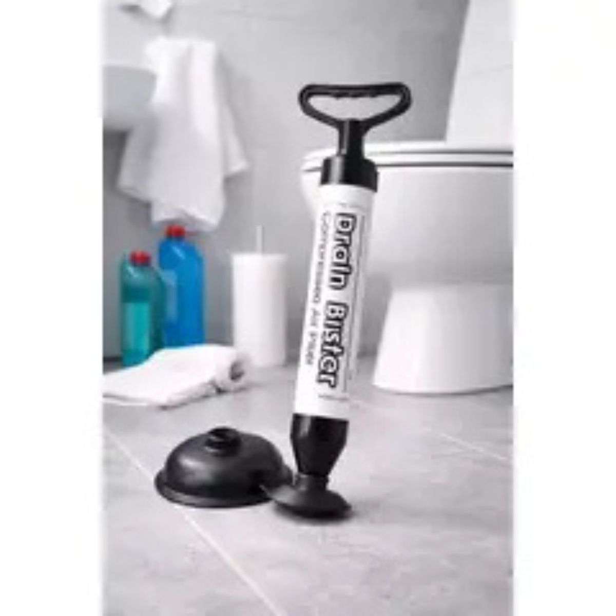 MOVI - Sopapo Destapador Cañerias Baño con aire Comprimido