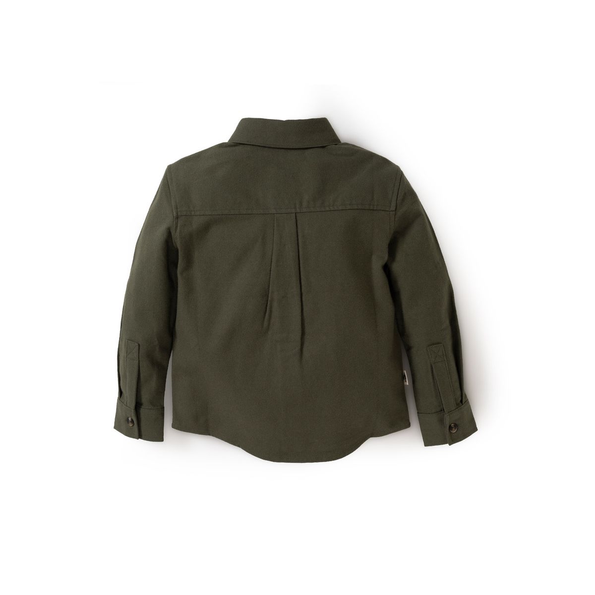 HUSH PUPPIES - Camisa Manga Larga Niño Rust Verde HUSH PUPPIES