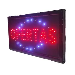 GENERICO - Letrero led publicidad cartel de oferta 40x30cm 220vts