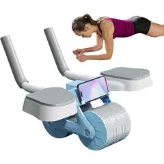 GENERICO - Rueda Abdominal De Rebote Automático Con Soporte Para Codos